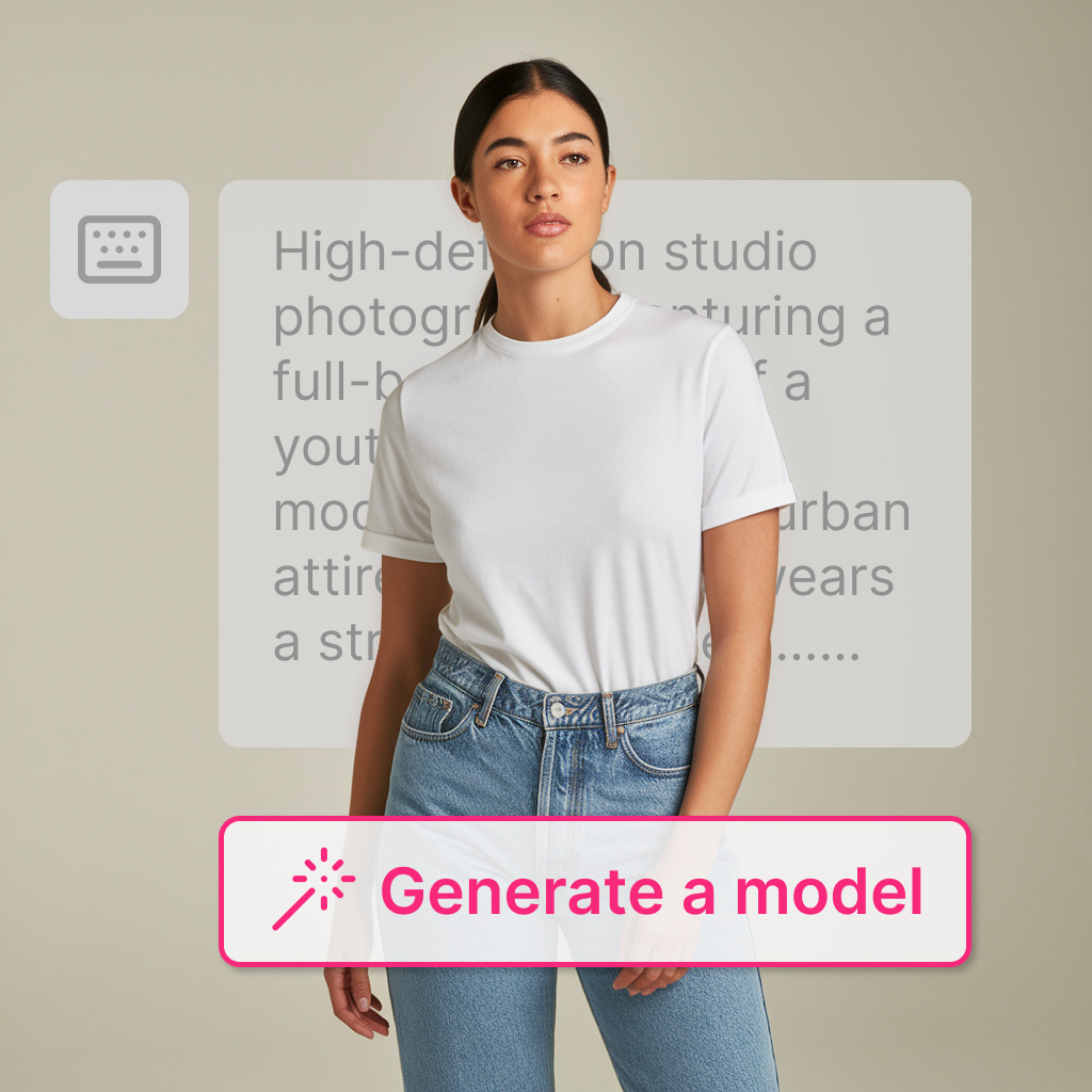 Modelo de Moda Gerado por IA
